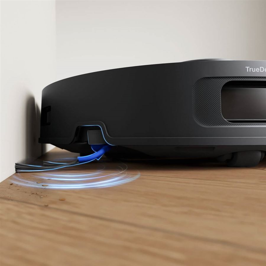 Robotický vysavač 2v1 ECOVACS, OZMO Turbo 2.0 o 9 mm, TruEdge 2.0, ZeroTangle 3.0, 25 000 Pa, 220 min