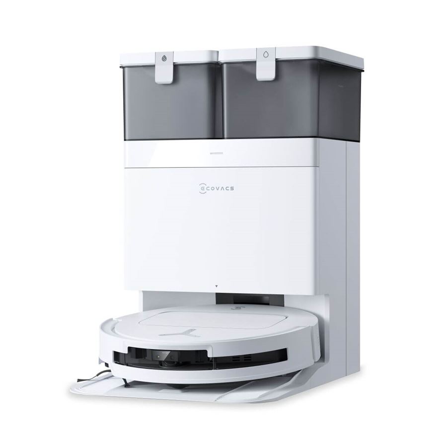 Robotický vysavač 2v1 ECOVACS, OZMO Turbo 2.0 o 9 mm, TruEdge 2.0, ZeroTangle 2.0, 21 000 Pa, 255 min