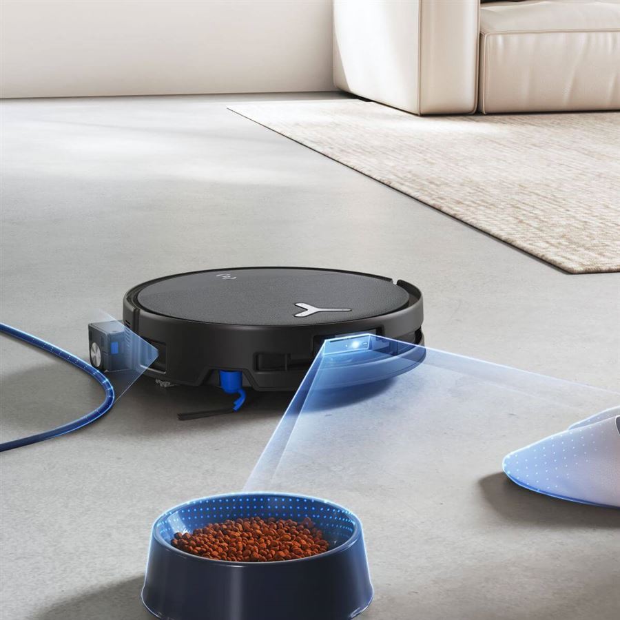 Robotický vysávač 2v1 ECOVACS, OZMO ROLLER 2.0 o 10 mm, 24 800 Pa, Triple Lift, 235 min