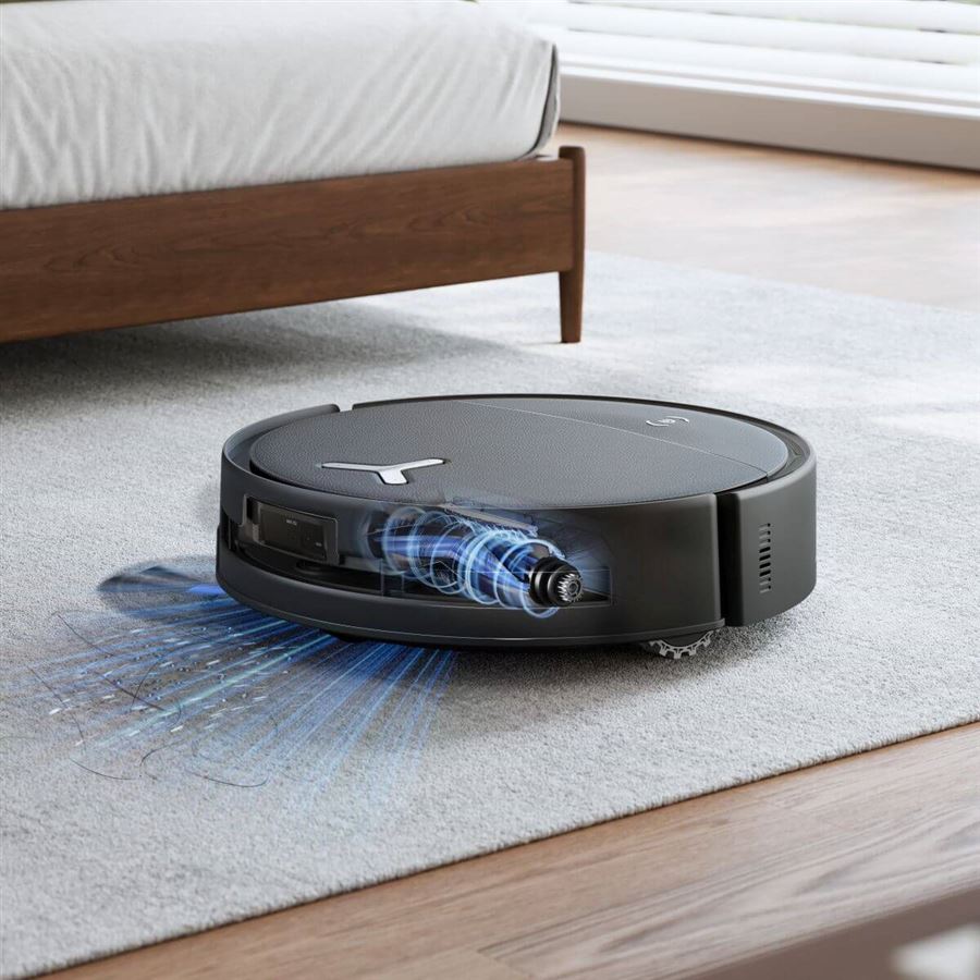 Robotický vysávač 2v1 ECOVACS, OZMO ROLLER 2.0 o 10 mm, 24 800 Pa, Triple Lift, 235 min