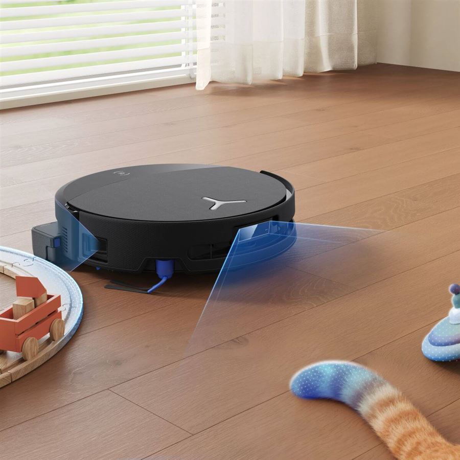 Robotický vysávač 2v1 ECOVACS, OZMO ROLLER 3.0 o 15 mm, BLAST: 30 000 Pa, Triple Lift, TruePass, PowerBoost