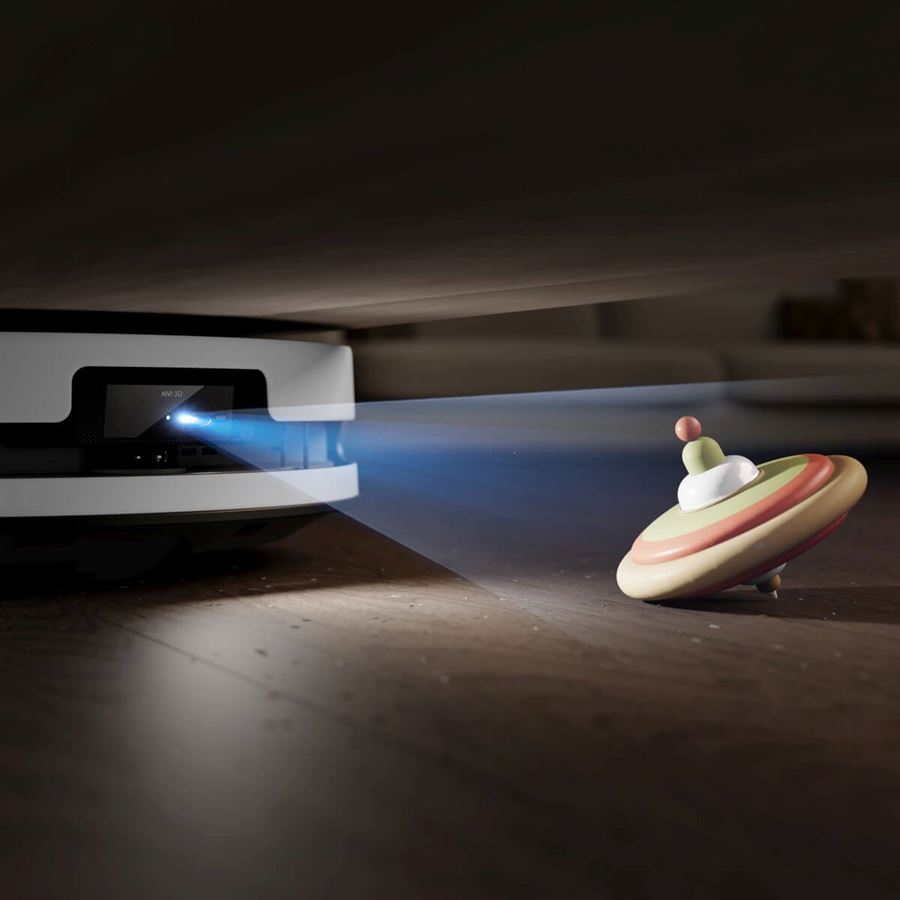 Robotický vysávač 2v1 ECOVACS, OZMO ROLLER 3.0 o 15 mm, BLAST: 30 000 Pa, Triple Lift, TruePass, PowerBoost