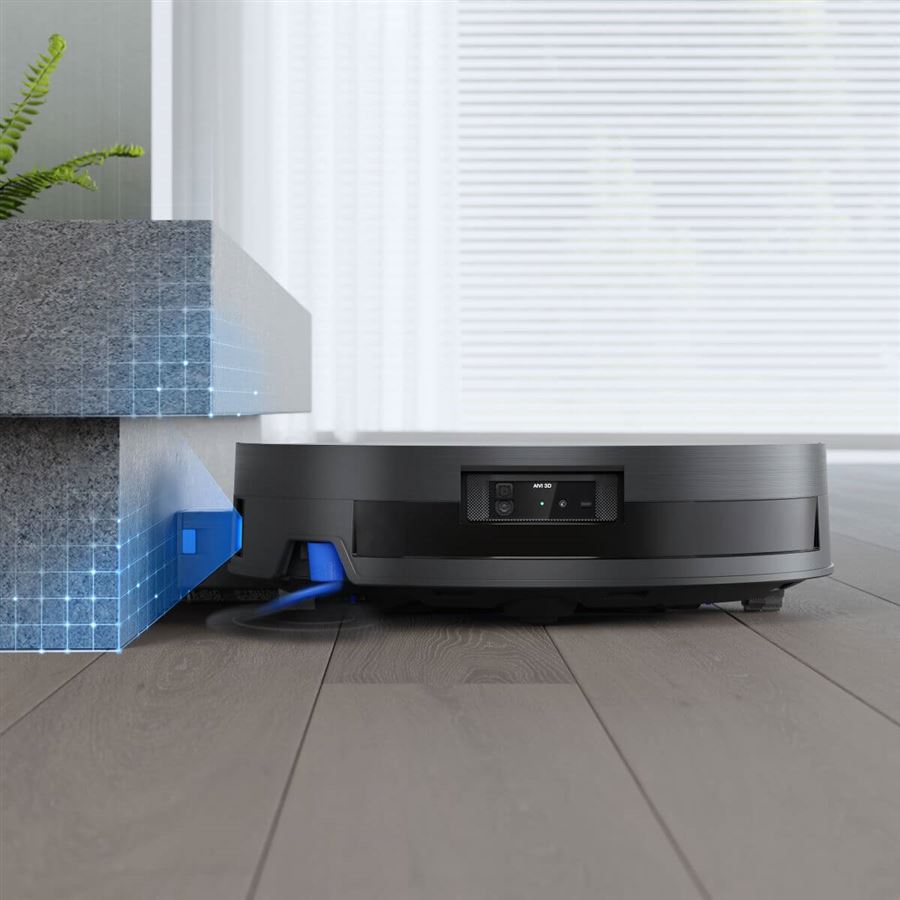 Robotický vysávač 2v1 ECOVACS, OZMO ROLLER 2.0 o 10 mm, BLAST: 19 500 Pa, Triple Lift, TruePass, PowerBoost