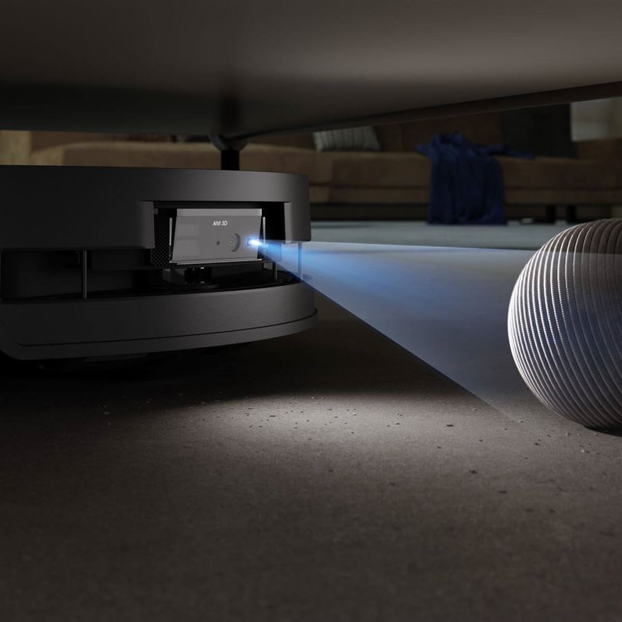 Robotický vysávač 2v1 ECOVACS, OZMO ROLLER 2.0 o 10 mm, BLAST: 19 500 Pa, Triple Lift, TruePass, PowerBoost