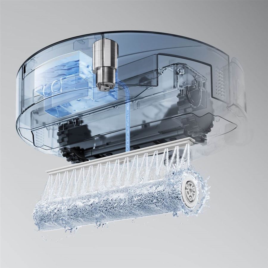 Robotický vysávač 2v1 ECOVACS, OZMO ROLLER 3.0 o 15 mm, BLAST: 22 000 Pa, FocusJet, Triple Lift, TruePass, PowerBoost