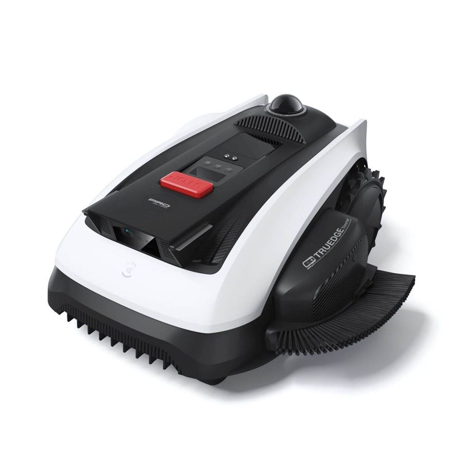 Robotická kosačka ECOVACS so strunovým vyžínačom, na 1200 m2, 180 m2/h, duálny LiDAR a AI kamera, AIVI 3D, kosenie 22 cm