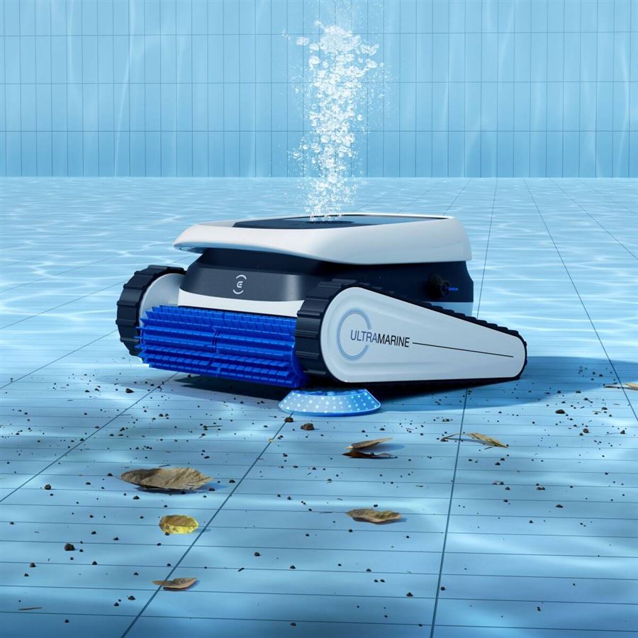 Robotický bazénový vysávač ECOVACS, 180 m2, navigácia IMU, 4 800 GPH (18,2 m3/h), 180μm + 3μm, 180 min