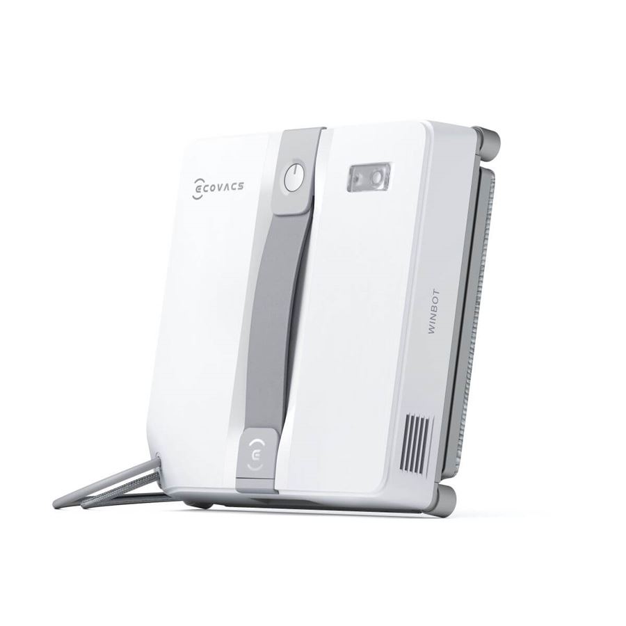 Robotický čistič okien ECOVACS, dve trysky na dvoch stranách, WIN-SLAM 3.0, 4 režimy, app