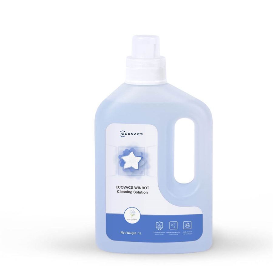 ECOVACS WINBOT univerzální čistící prostředek pro robotické okenní čističe, lahev 1 l